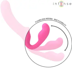 Intense - amy vibrador doble 20 cm rosa control remoto Intense - amy vibrador doble 20 cm rosa control remoto