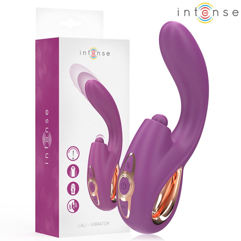 Intense - lali vibrador punto g multifunción estimulación & empuje & vibración morado Intense - lali vibrador punto g multifunción estimulación & empuje & vibración morado
