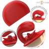 Intense - mariah vibrador & estimulador en forma de u 10 vibraciones rojo - 2