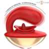 Intense - mariah vibrador & estimulador en forma de u 10 vibraciones rojo - 4