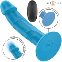 Intense - phoebe vibrador realístico 10 vibraciones azul control remoto Intense - phoebe vibrador realístico 10 vibraciones azul control remoto