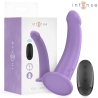 Intense - eddie vibrador 17,5 cm 10 vibraciones morado control remoto - 1