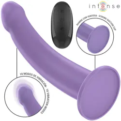 Intense - eddie vibrador 17,5 cm 10 vibraciones morado control remoto Intense - eddie vibrador 17,5 cm 10 vibraciones morado control remoto