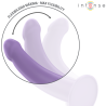 Intense - eddie vibrador 17,5 cm 10 vibraciones morado control remoto - 5