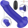 Intense - victoria vibrador con ventosa 10 vibraciones azul oscuro control remoto - 2