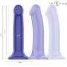 Intense - victoria vibrador con ventosa 10 vibraciones azul oscuro control remoto - 3