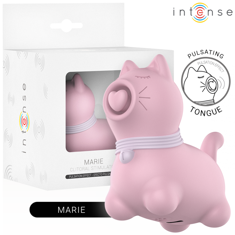 Intense - estimulador pupp lengua pulsación para clítoris rosa - - 1