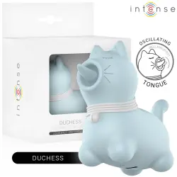 Intense - estimulador puppy lengua rotadora 360º para clítoris azul