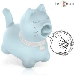 Intense - estimulador puppy lengua rotadora 360º para clítoris azul