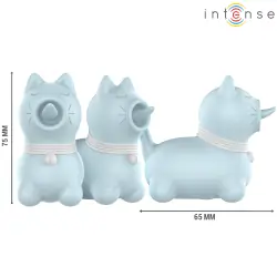 Intense - estimulador puppy lengua rotadora 360º para clítoris azul