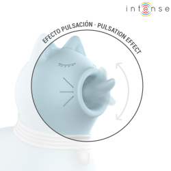 Intense - estimulador puppy lengua rotadora 360º para clítoris azul - - 4