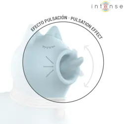 Intense - estimulador puppy lengua rotadora 360º para clítoris azul