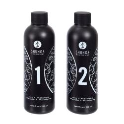 Shunga - gel de masaje erótico cuerpo a cuerpo oriental fresas y cava