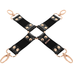 Begme - black edition hog tie cuero vegano
