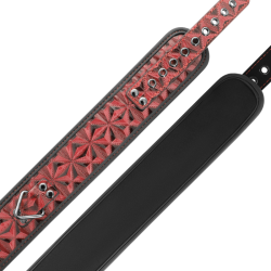 Begme - red edition collar cuero vegano con forro de neopreno