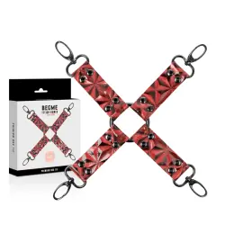 Begme - red edition hog tie cuero vegano Begme - red edition hog tie cuero vegano