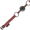 Begme red edition mordaza cuero vegano - 3