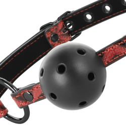 Begme - red edition mordaza cuero vegano