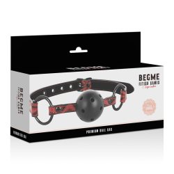 Begme - red edition mordaza cuero vegano