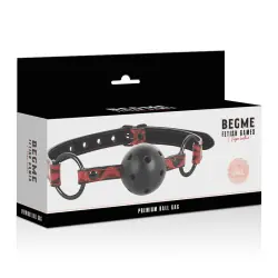 Begme - red edition mordaza cuero vegano