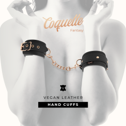 Coquette chic desire - fantasy esposas para manos cuero vegano con forro de neopreno