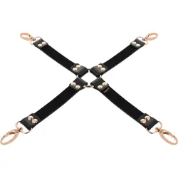 Coquette chic desire - fantasy hog tie cuero vegano