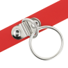 Coquette collar cuero vegano woman fetish color rojo - 5
