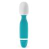 Masajeador B Swish Bthrilled Classic verde jade con cabezal blanco, vista frontal