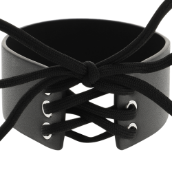 Coquette chic desire - choker cuero vegano
