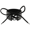 Coquette choker cuero vegano color negro - 4