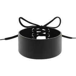 Coquette chic desire - choker cuero vegano