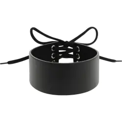 Coquette chic desire - choker cuero vegano