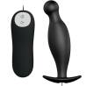 Pretty love plug anal silicona  12 modos vibracion  negro - 1