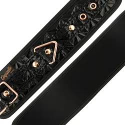 Coquette chic desire - black edition esposas para manos con forro de neopreno