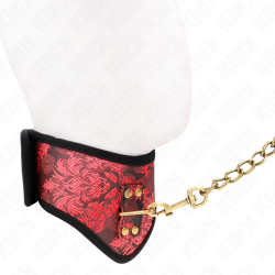Kink - collar con correa de encaje 75 cm modelo scandal 44 x 10 cm