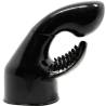 Power Head cabezal negro curvo con apoyo exterior texturizado