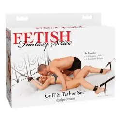 Fetish fantasy set de esposas y ataduras
