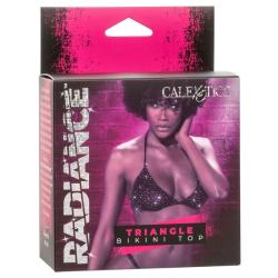 Calexotics - radiance top de bikini triangular pedrería