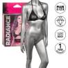 Calexotics - radiance top de bikini triangular pedrería talla grande - 1