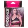 Calexotics - radiance top de bikini triangular pedrería talla grande - 4