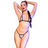 Chilirose - cr 4660 bikini plateado s/m - 1
