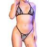 Chilirose - cr 4659 bikini plateado s/m - 3