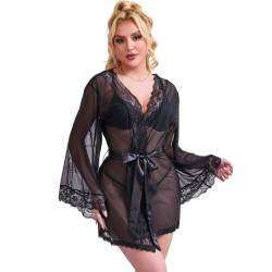 Subblime - bata tela transparente detalle encaje negro - 15