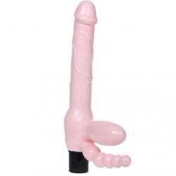 Baile - arnes sin cuerda tpr con vibracion y estimulacion anal 25.4cm