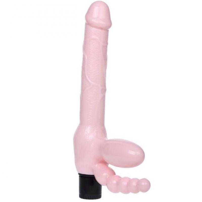 Baile - arnes sin cuerda tpr con vibracion y estimulacion anal 25.4cm Baile - arnes sin cuerda tpr con vibracion y estimulacion anal 25.4cm