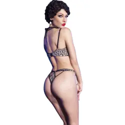 Chilirose - cr 4727 bikini 2 piezas leopardo s