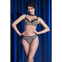 Chilirose - cr 4727 bikini 2 piezas leopardo s