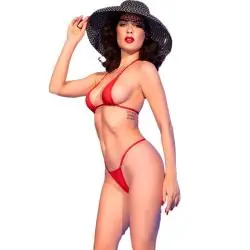 Chilirose - cr 4840 micro bikini rojo s/m