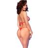 Chilirose - cr 4840 micro bikini rojo s/m - 4