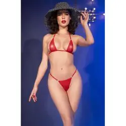 Chilirose - cr 4840 micro bikini rojo s/m